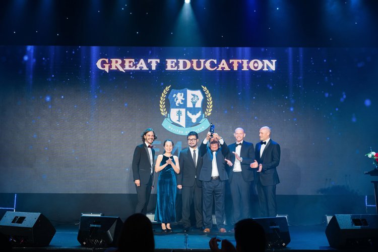 Trường EMASI tự hào đoạt giải thưởng Great Education 2023